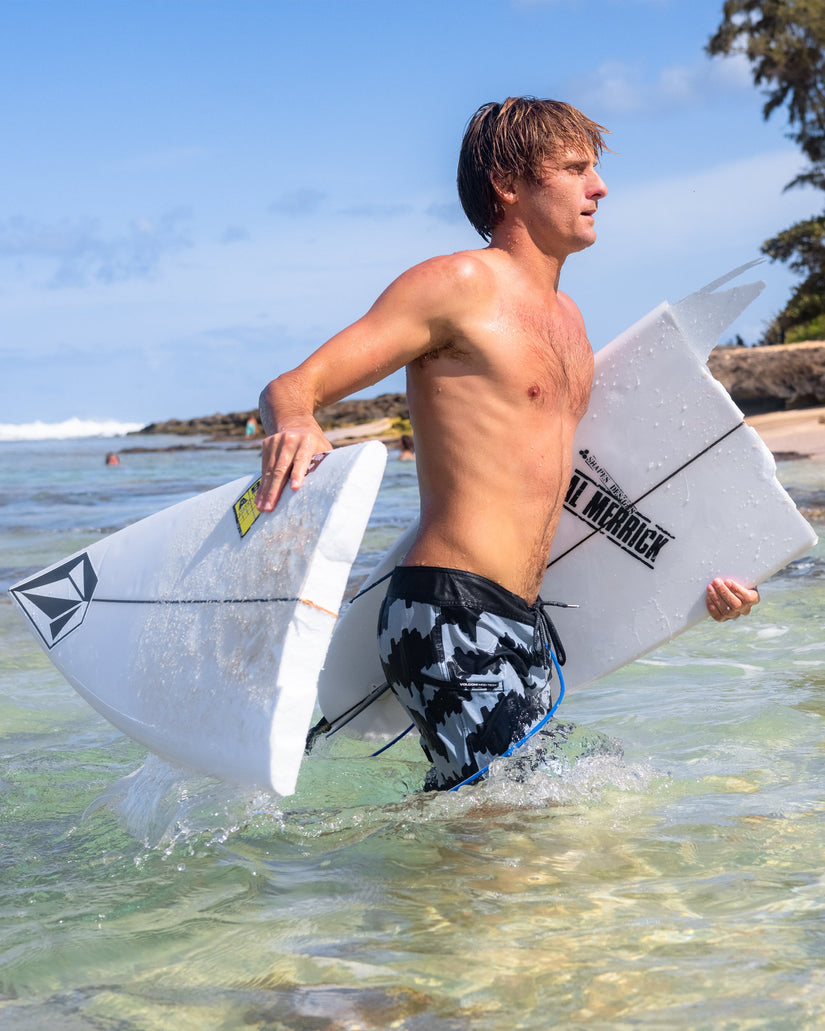 Boardshort Multifarious Mod 18" - CAROLINA BLUE