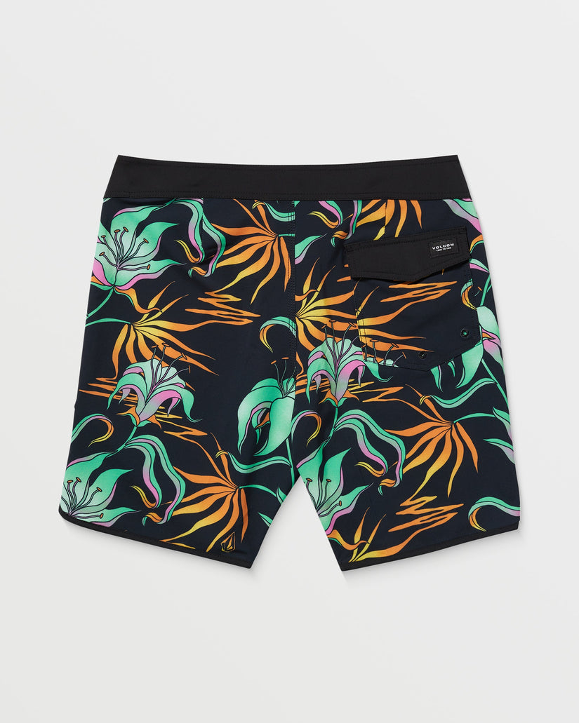 Boardshort Infuse Scallop Mod 19" - Black Green