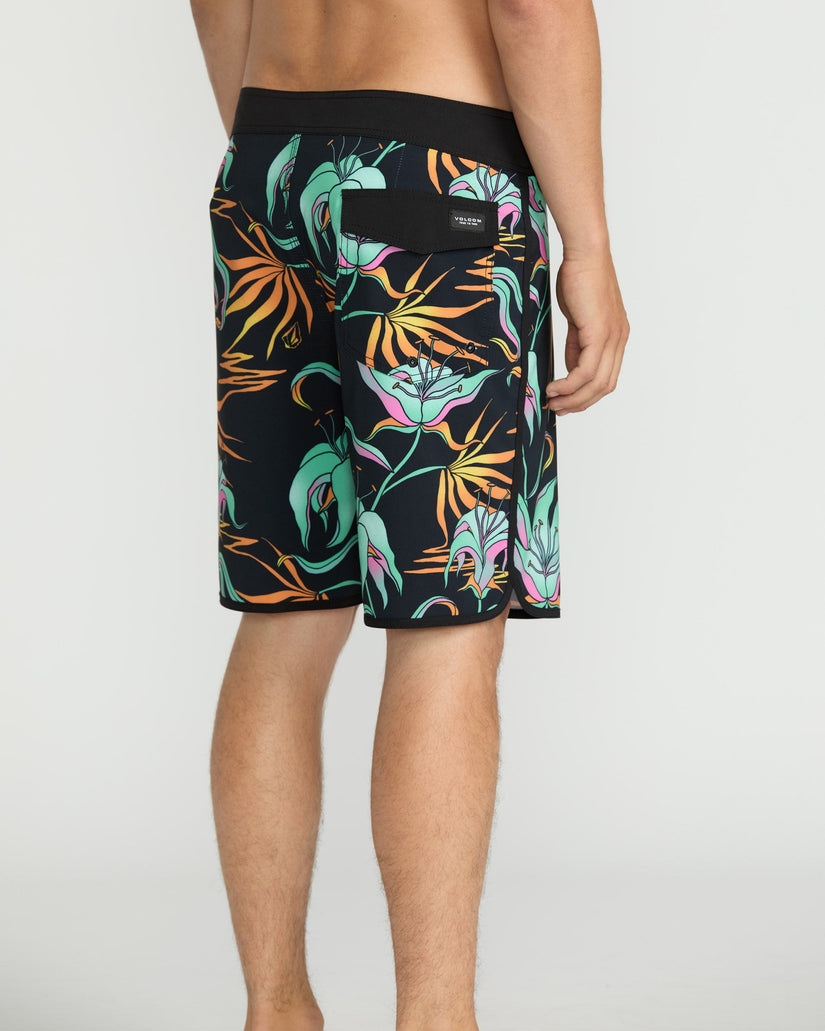 Boardshort Infuse Scallop Mod 19" - Black Green