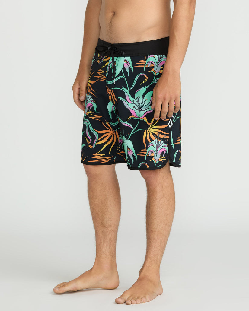 Boardshort Infuse Scallop Mod 19" - Black Green