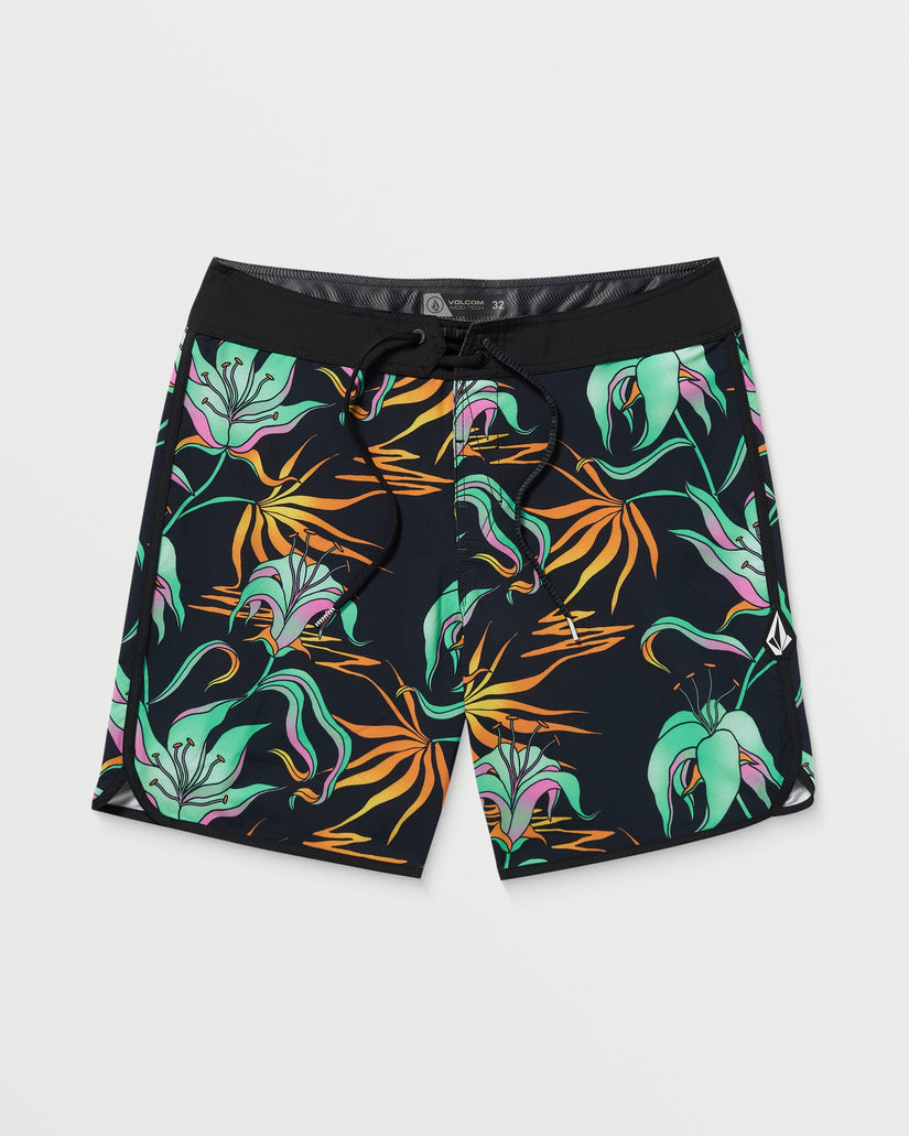 Boardshort Infuse Scallop Mod 19" - Black Green