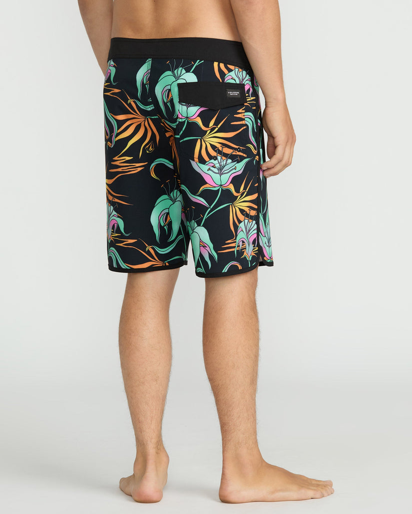 Boardshort Infuse Scallop Mod 19" - Black Green