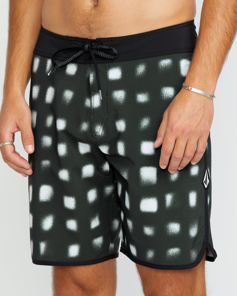 Boardshort Infuse Scallop Mod 19" - BLACK