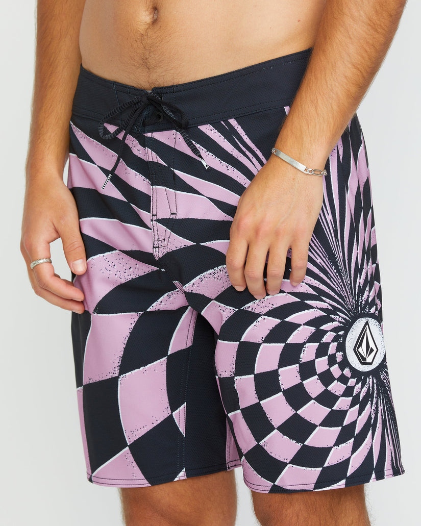 Boardshort Spiral Stn Mod 20" - STEEL PURPLE