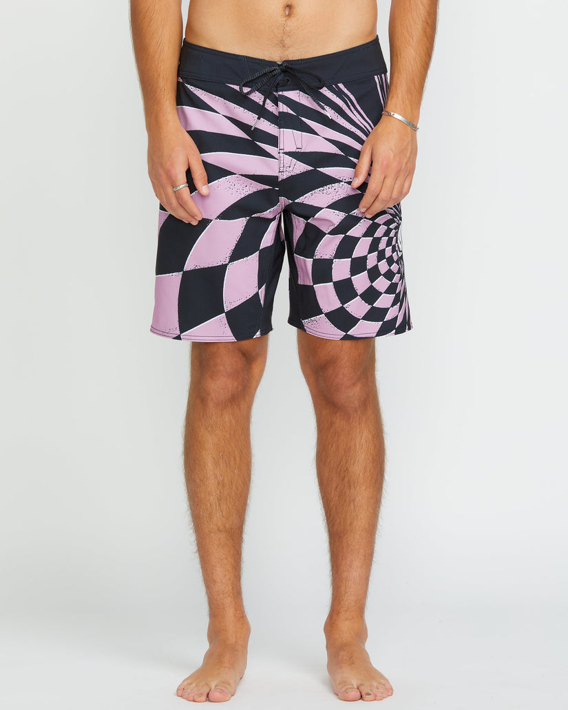 Boardshort Spiral Stn Mod 20" - STEEL PURPLE
