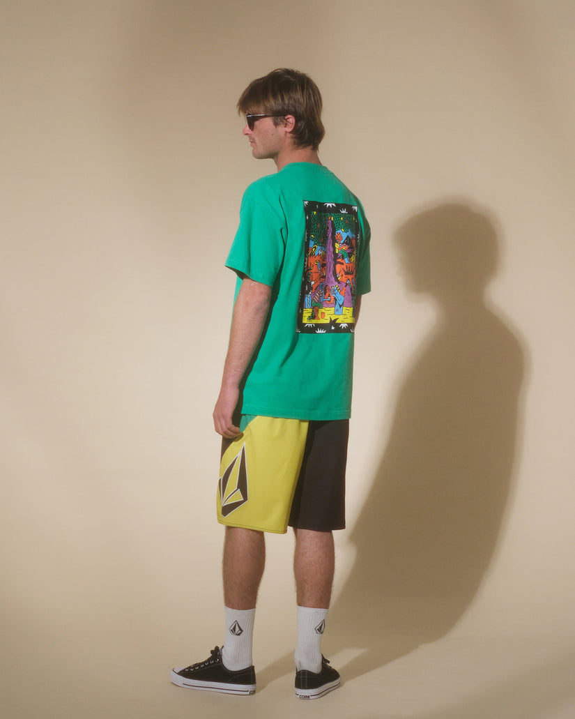 Boardshort Vee Bee Mod 20" - BLACK