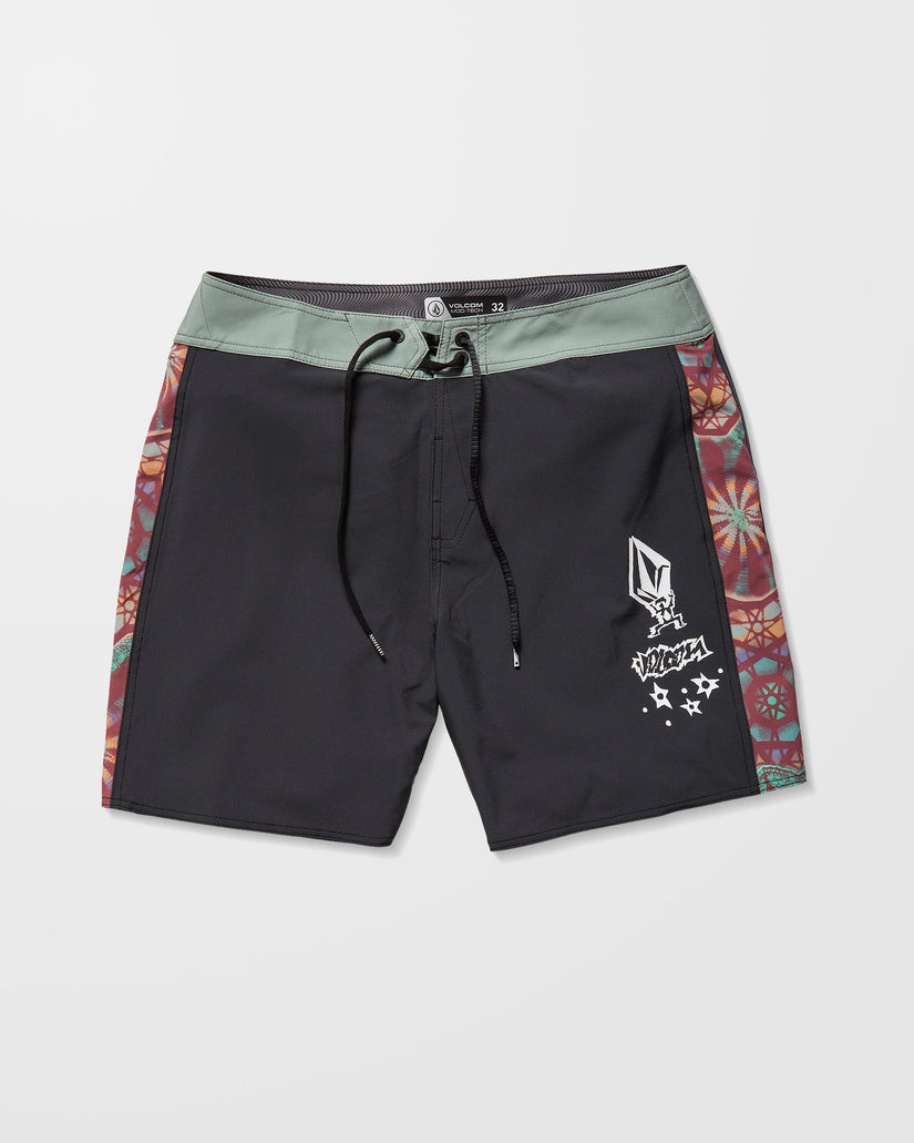 Boardshort Star Shields Mod 18" - Stealth