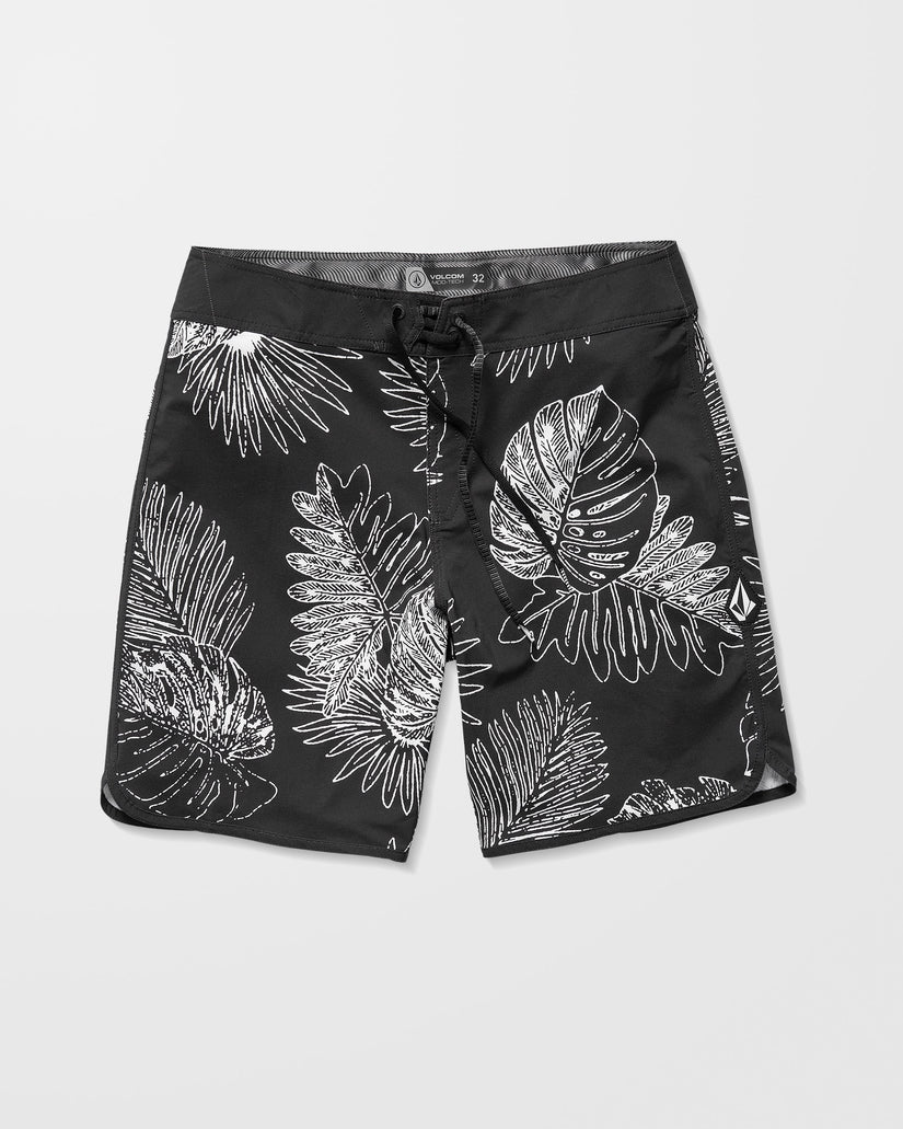 Boardshort Scallop Mod 19" - Black