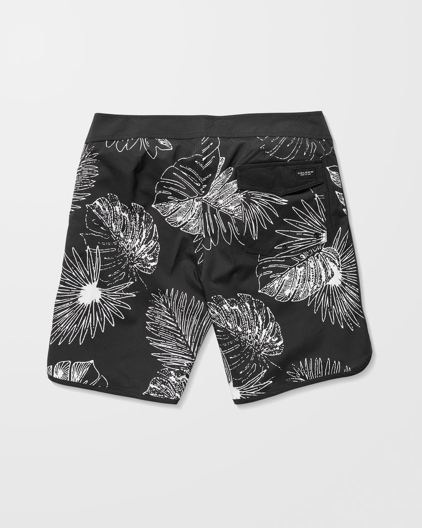 Boardshort Scallop Mod 19" - Black