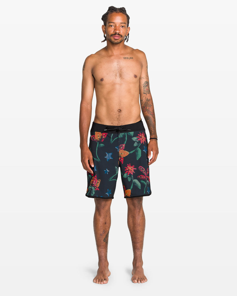 Boardshort Scallop Mod 19" - Multi