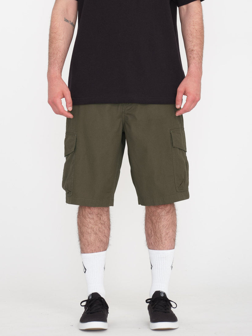 Short cargo Grande Barracks 22" - WINTERMOSS