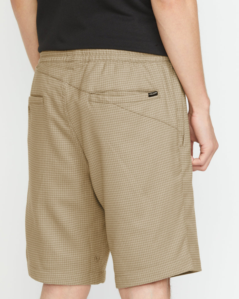 Short Frickin Elasticated Waist 19" - LIGHT KHAKI