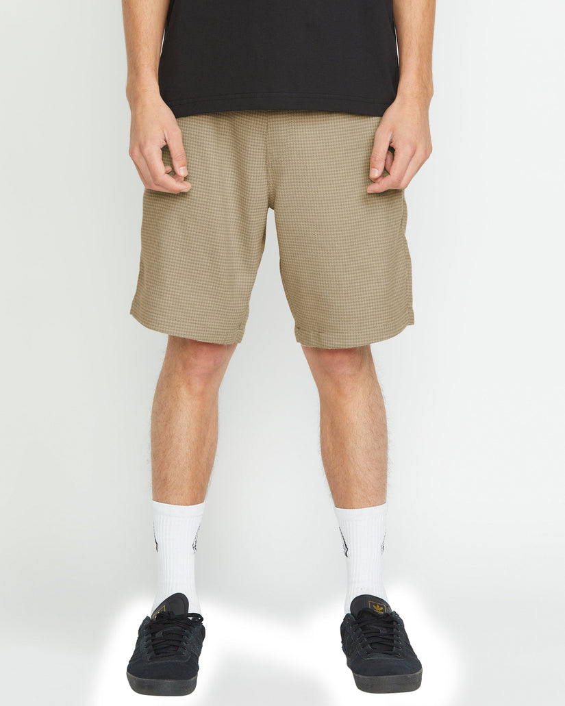 Short Frickin Elasticated Waist 19" - LIGHT KHAKI