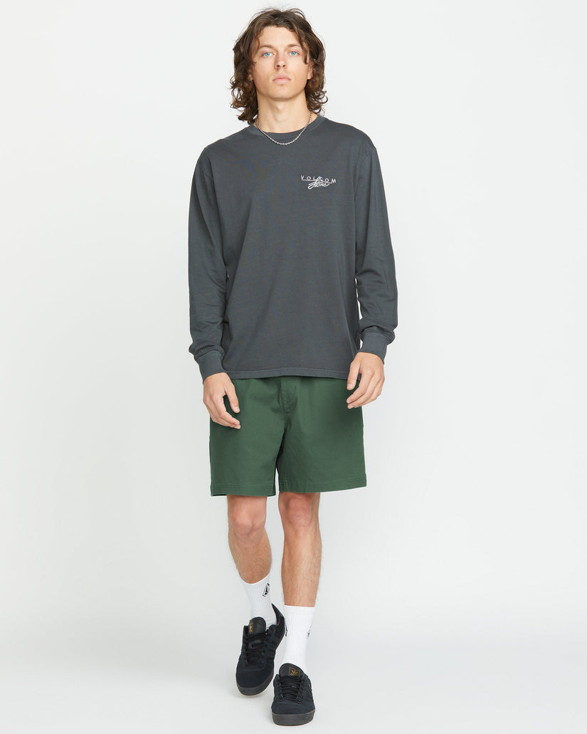 Short High Stone Elasticated Waist 18" - ALPINE