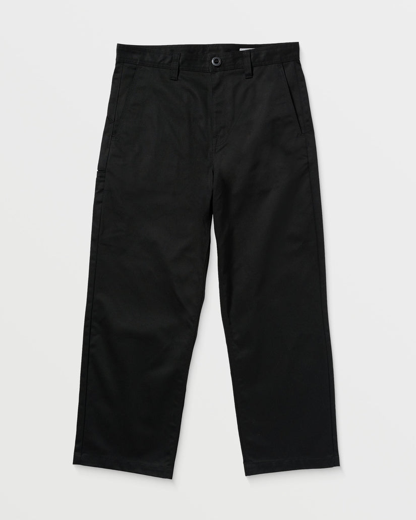 Pantalon Chino Frickin Skate BLACK Homme Volcom France
