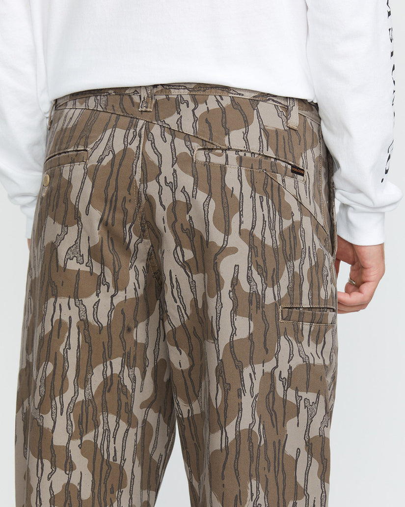 Pantalon Chino Frickin Skate Work - BRINDLE