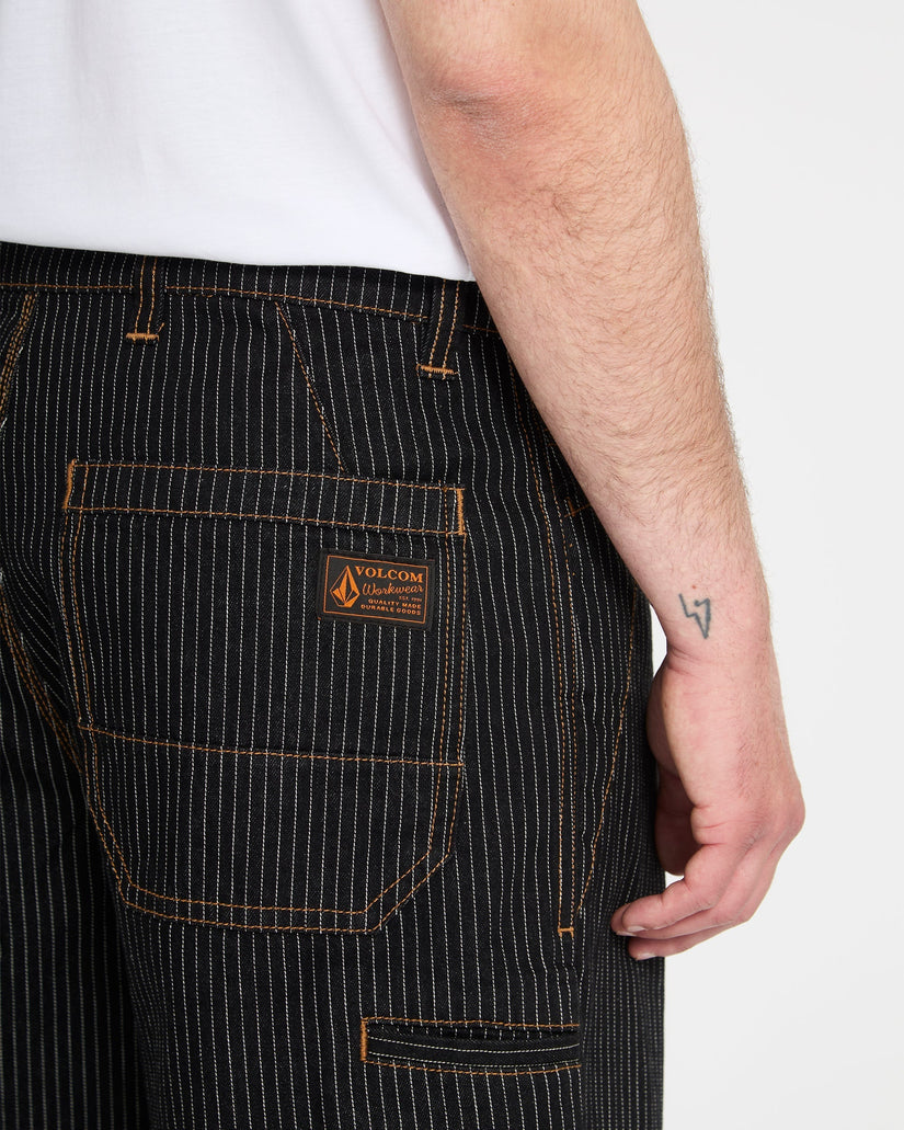 Pantalon Work Dialed - Black Stripe