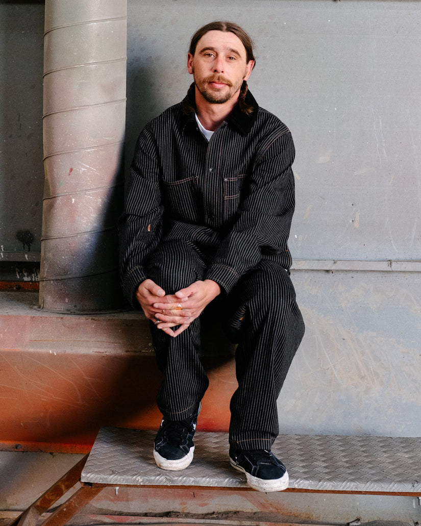 Pantalon Work Dialed - Black Stripe