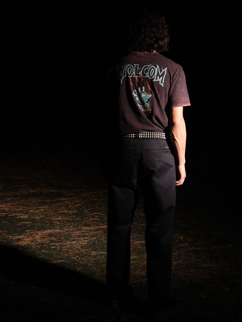 Pantalon Chino Pleat Briqlayer - BLACK