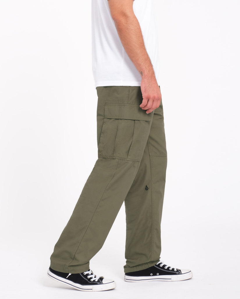 Pantalon Cargo Tapered Strange Tripper - WINTERMOSS