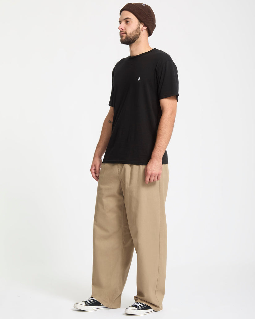 Pantalon Baggos Pleat - Khaki