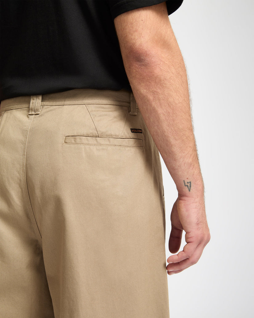 Pantalon Baggos Pleat - Khaki