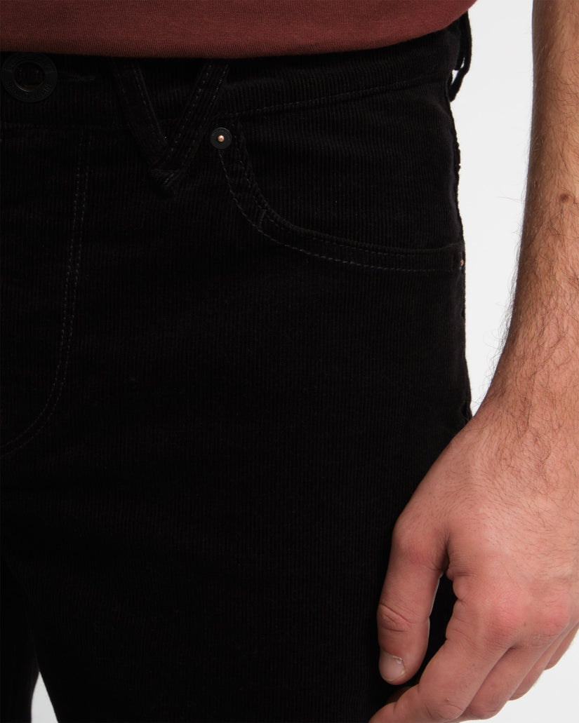 Pantalon Solver 5 Pockets Corduroy - Black