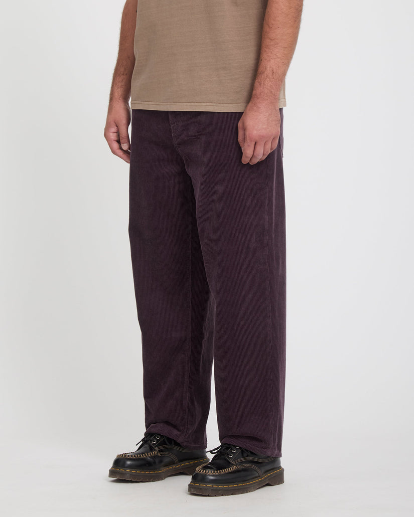 Pantalon Billow Tapered Corduroy - Raisin