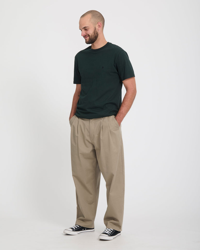 Pantalon Holter Pleat - Khaki