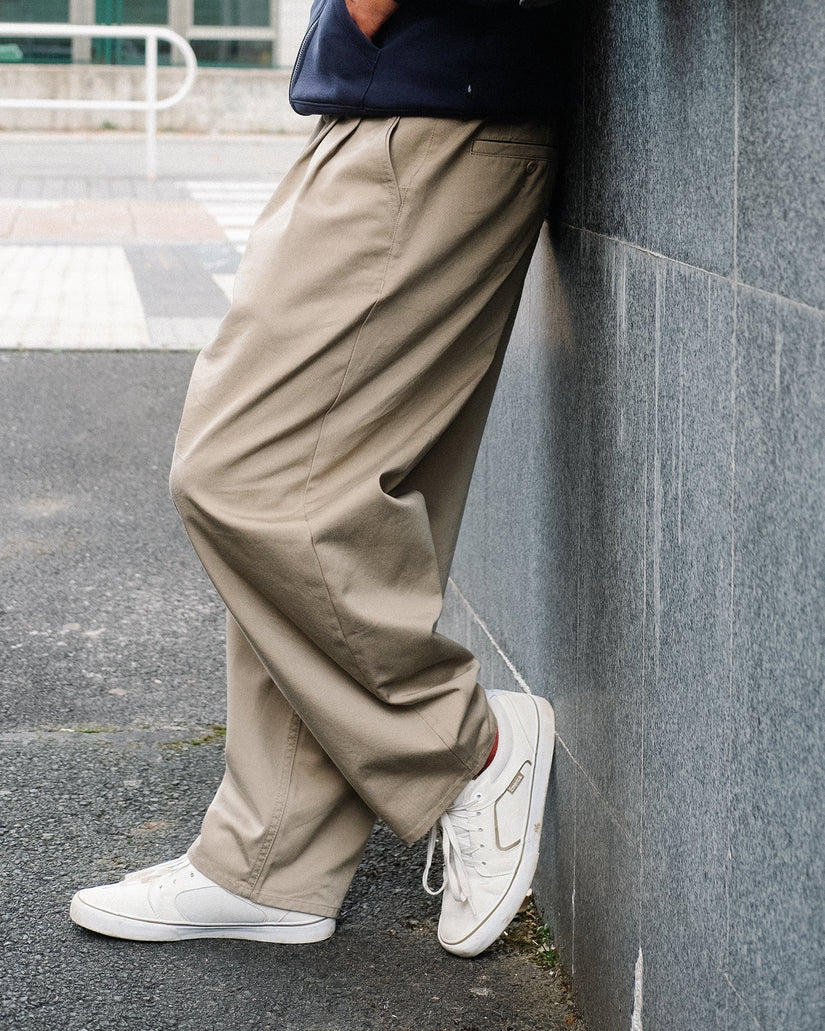 Pantalon Holter Pleat - Khaki