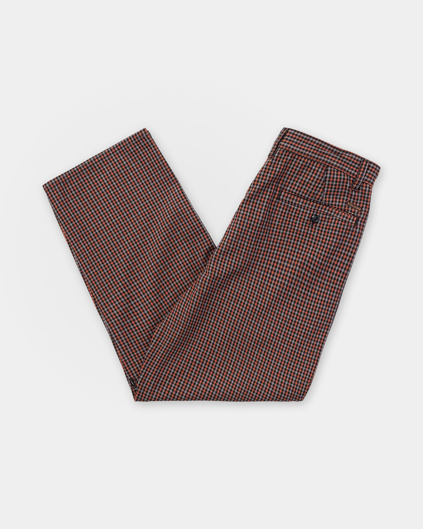 Pantalon Billow Plaid - Patina Brown