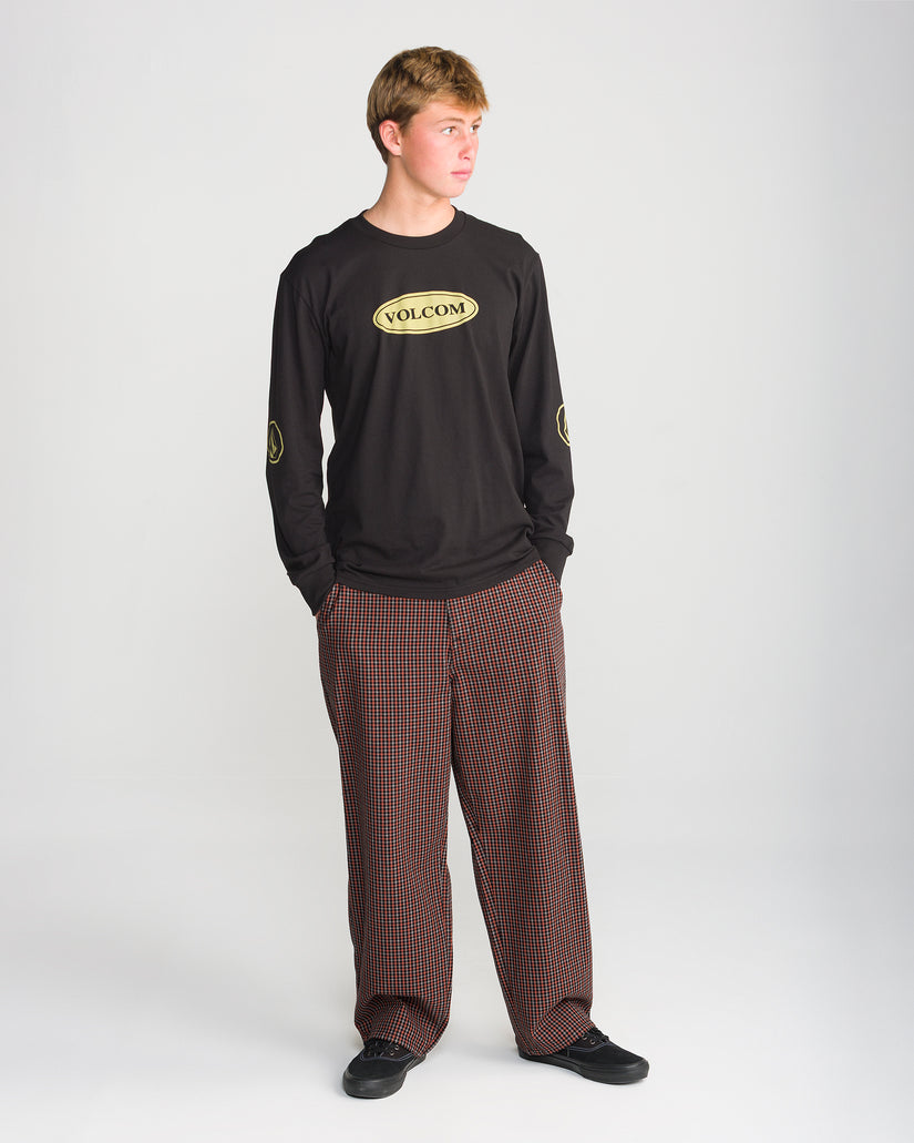 Pantalon Billow Plaid - Patina Brown