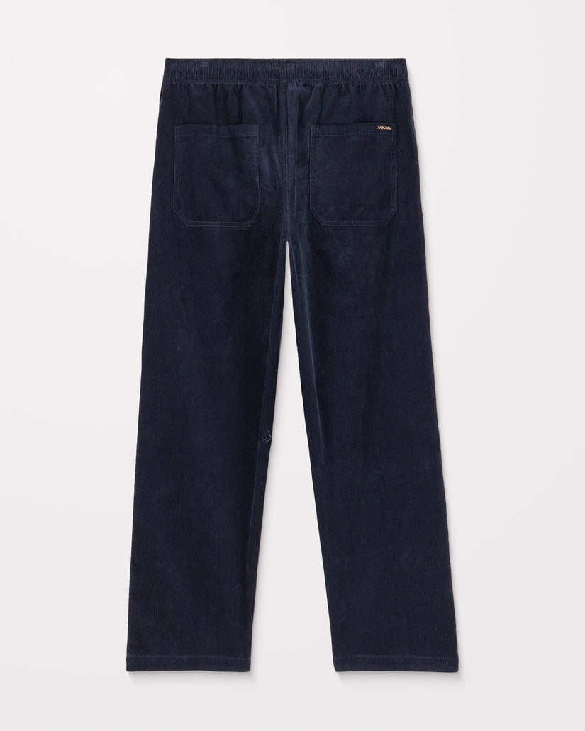 Pantalon À Taille Élastique Psychstone - Navy