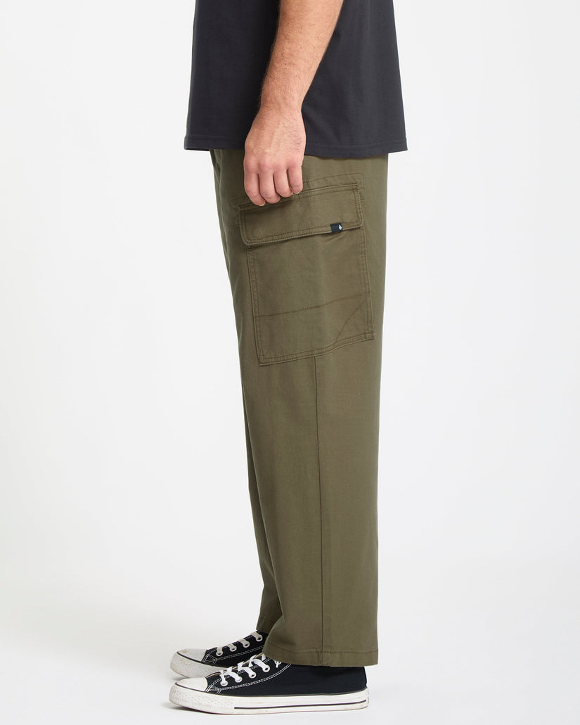 Pantalon cargo Billow Tapered - Sage Leaf