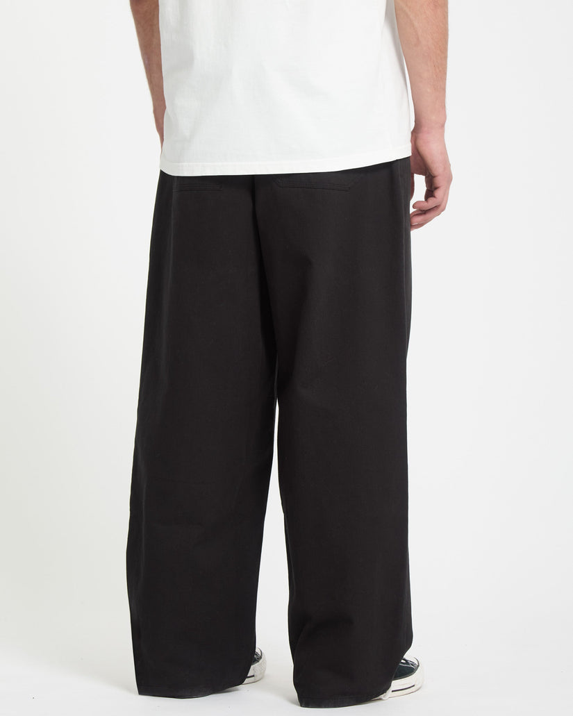 Pantalon Chillow Pleat - Antique Black