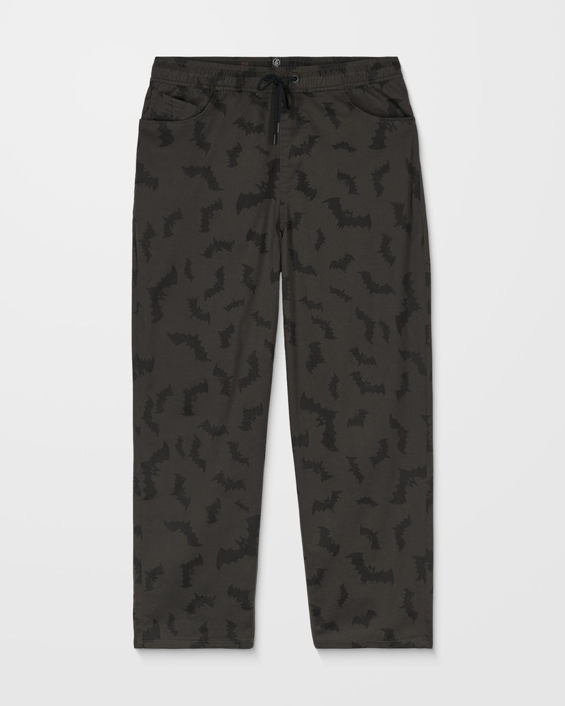 Pantalon À Taille Élastique J.J. Villard - Rinsed Black
