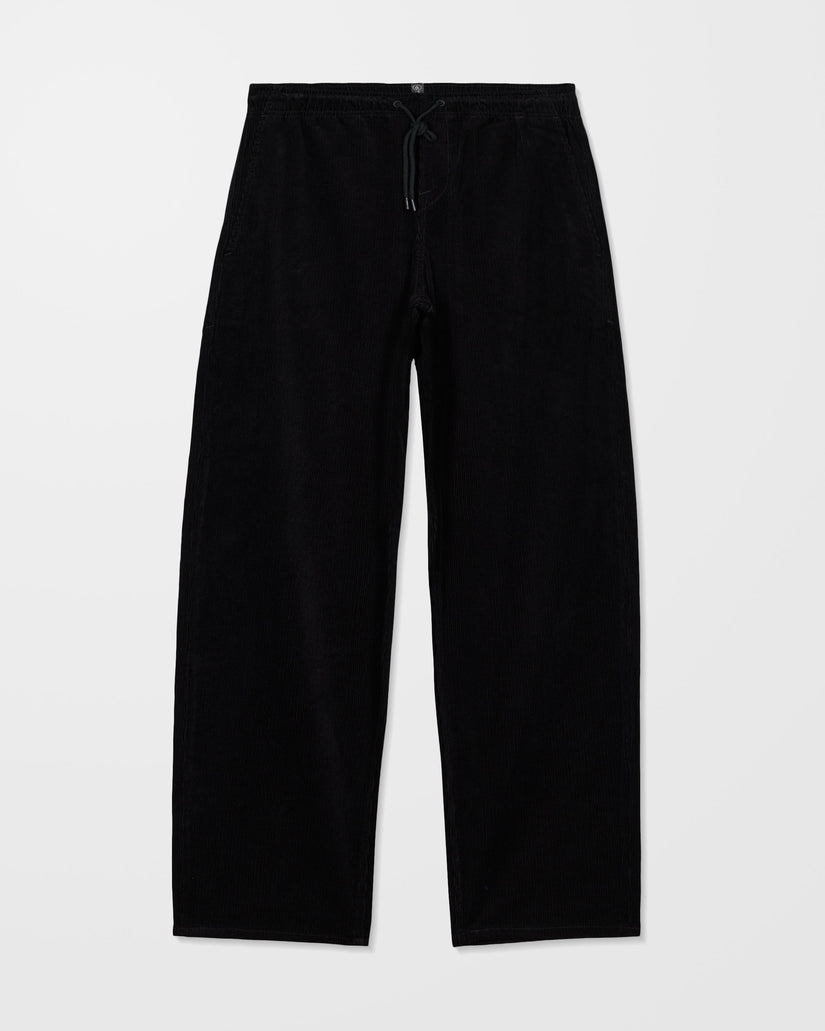 Pantalon Freazy Loose Corduroy - Black