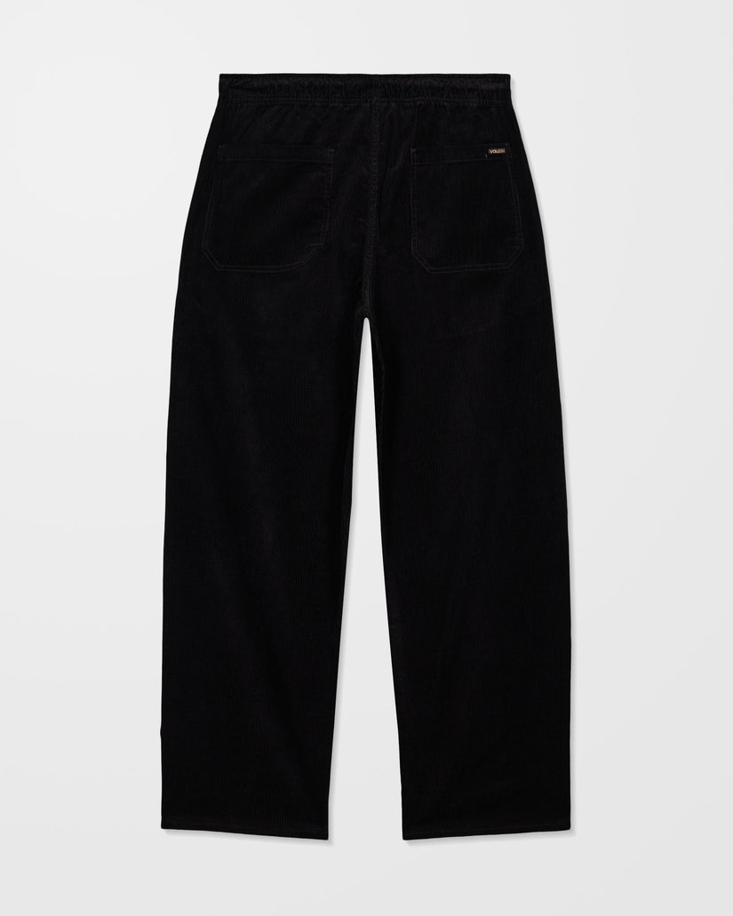 Pantalon Freazy Loose Corduroy - Black