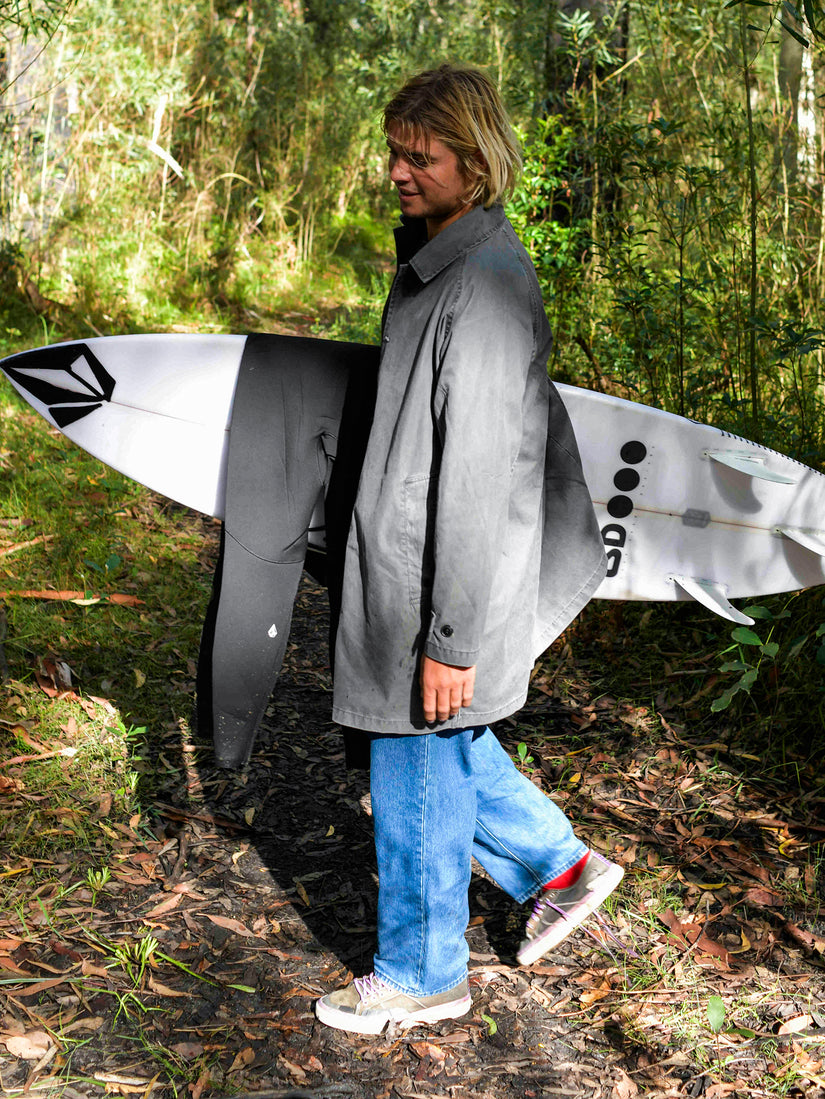 Trench V Ent X Noa Deane - HEATHER GREY