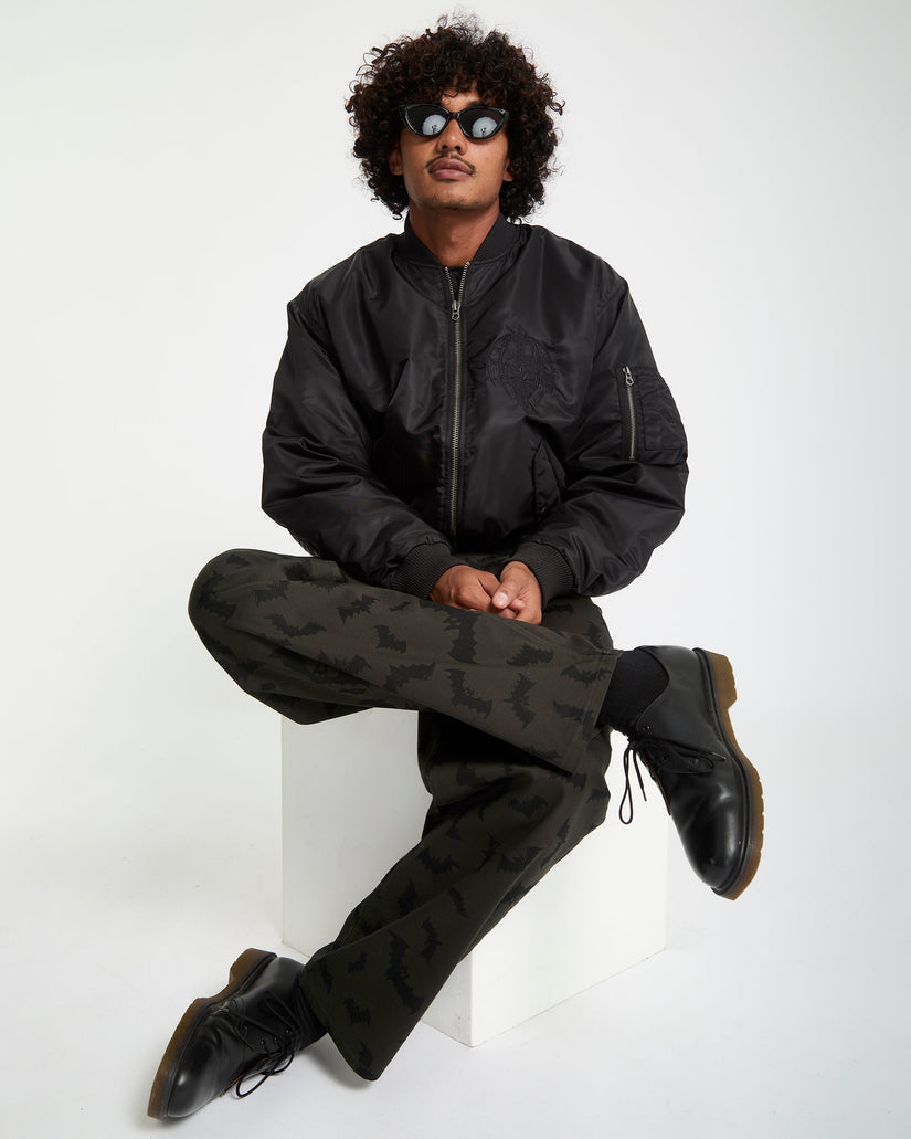 Veste Bomber Skullarstone - Black