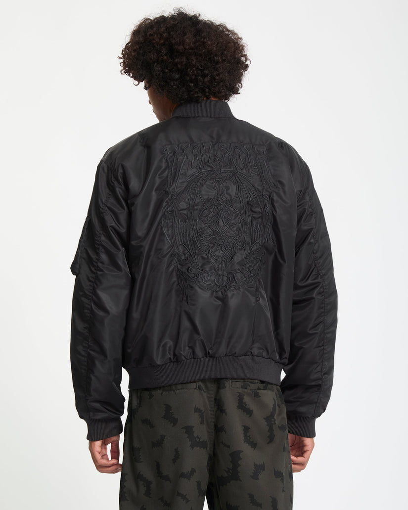 Veste Bomber Skullarstone - Black