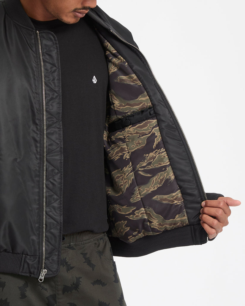 Veste Bomber Skullarstone - Black
