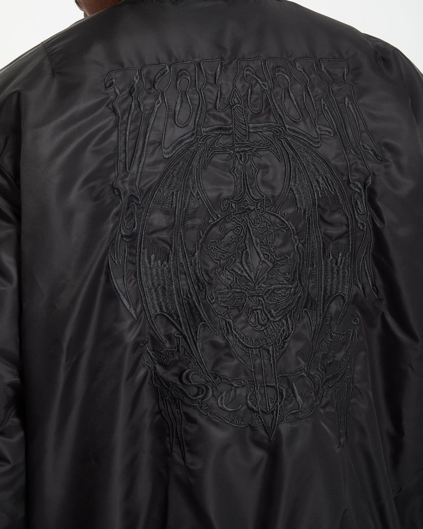 Veste Bomber Skullarstone - Black
