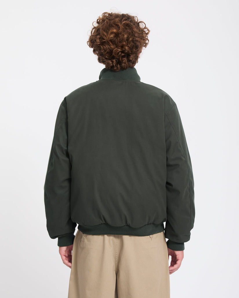 Veste bomber Damerman - Rinsed Black