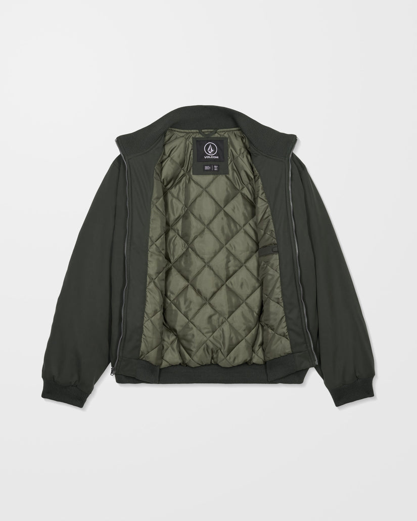 Veste bomber Damerman - Rinsed Black