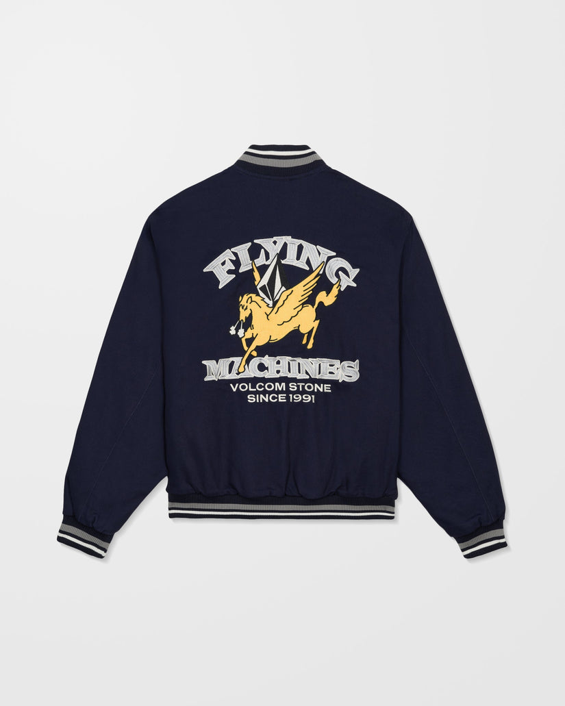 Veste bomber Flying Machines - Navy