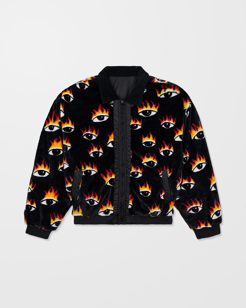 Veste bomber réversible Ozzy - Black
