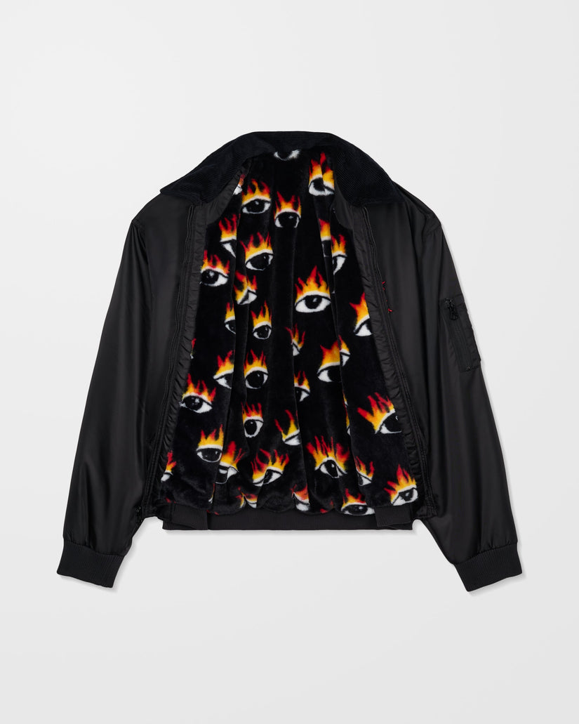 Veste bomber réversible Ozzy - Black