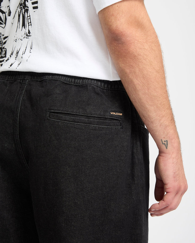 Jean Freazy Loose - Black Wash