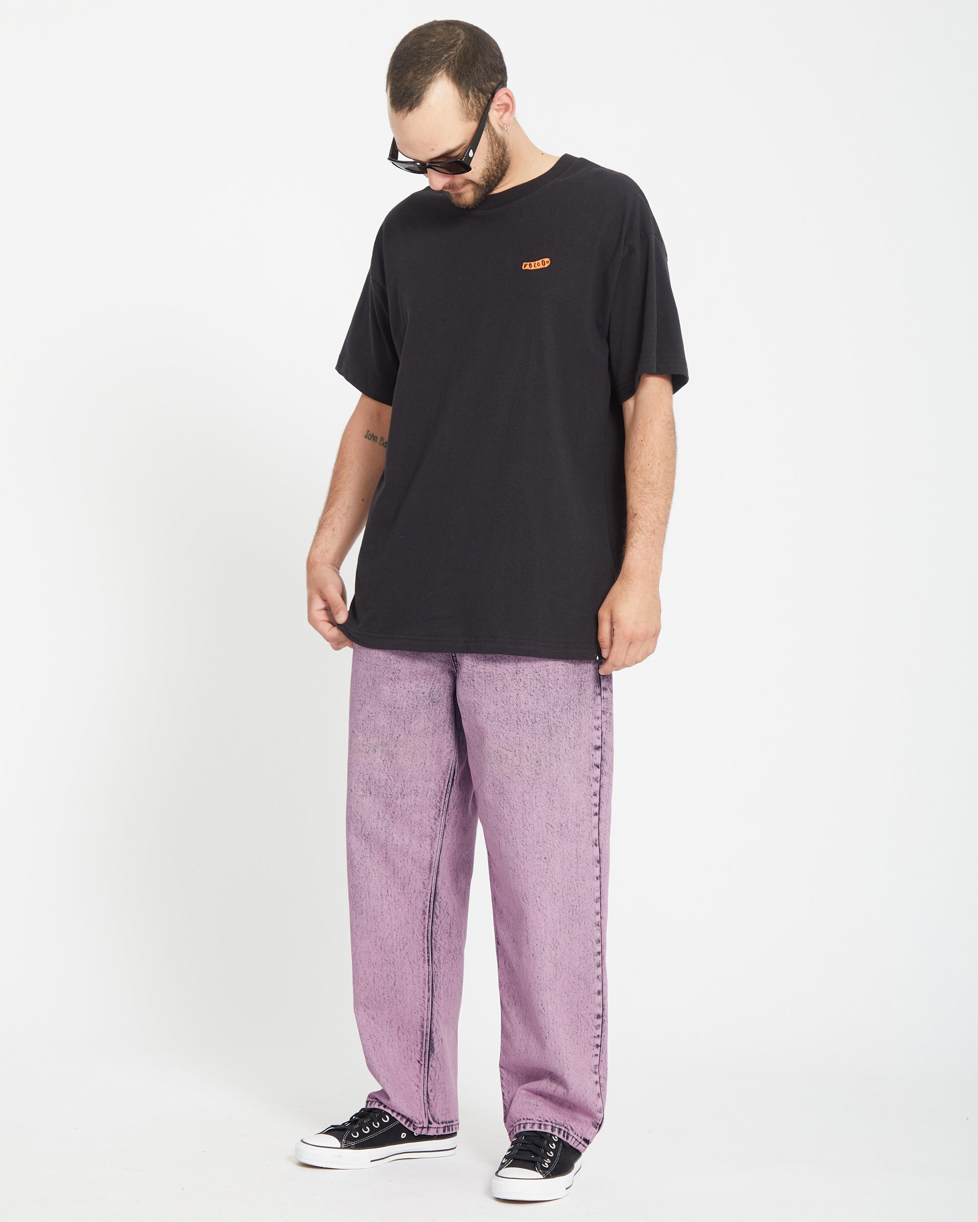 Jean Freazy Loose - STEEL PURPLE - Homme - Volcom France